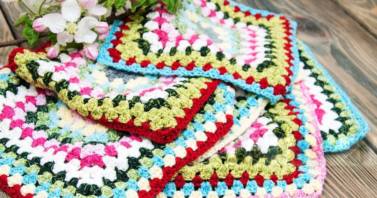 crochet washcloth pattern